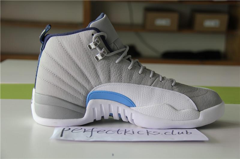 Air Jordan 12 Grey/University Blue